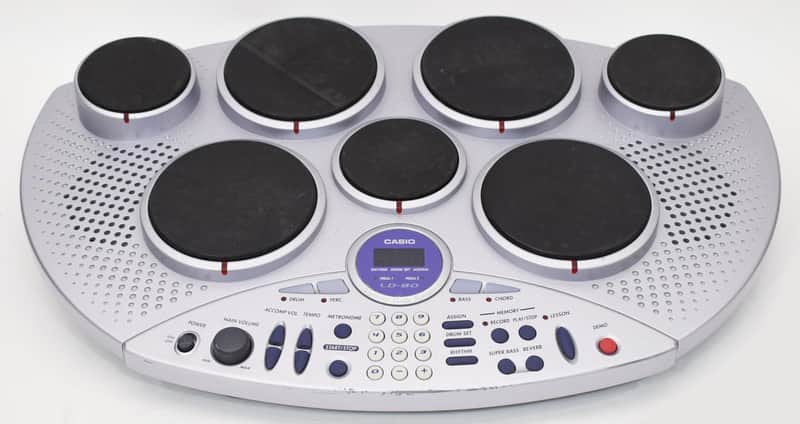 Casio LD-80 Touch-Sensitive Digital Drums - Previously Owned image 1