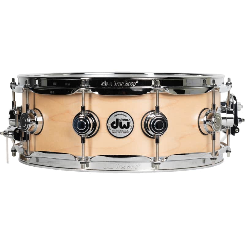 Drum Workshop Collectors Series 5x14 Snare Drum - Satin Natural image 1
