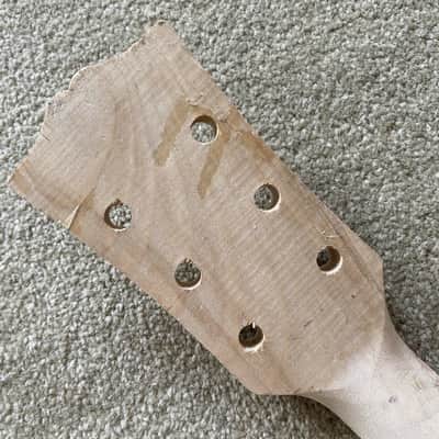 DIY Maple Wood Guitar Neck, Rosewood Fingerboard image 8