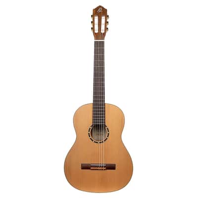 Ortega R131L Family Series Pro Solid Cedar Top Mahogany Neck Nylon 6-String Classical Acoustic Guitar w/Gig Bag For Left Handed Player image 4