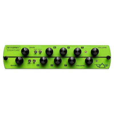 Synergy VAI Steve Vai Signature 2-channel Preamp Module 2019 Green image 1