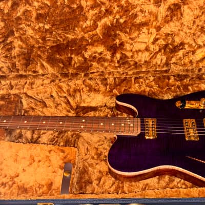 Fender/Holy Grail Custom Cabronita Telecaster 2024 - Deep Purple Flame Top (Nitro) image 7