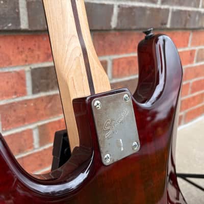 Late 2000's Squier Obey Strat & Tele Set of Two Guitars - Obey Propaganda Finish image 12