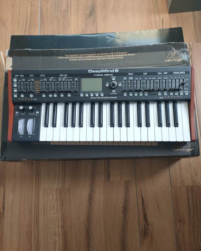 Behringer DeepMind 6 37-Key 6-Voice Polyphonic Analog Synth