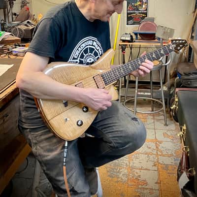 Jesselli Guitars “3-Piece Special” Flame Maple. Fully Hollow & Carved 2021 / NEW (Authorized Dealer) image 22