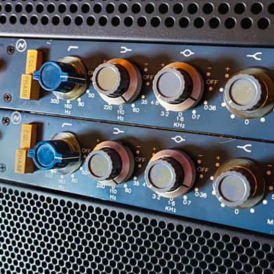 Vintage Neve 1073 preamp and eq racked by Brent Averill. Only one unit available image 5