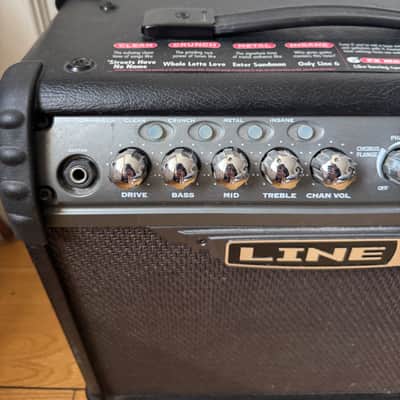 Line 6 Spider ||| 15 Amplifier - 15 Watts 1x8 - Black image 5