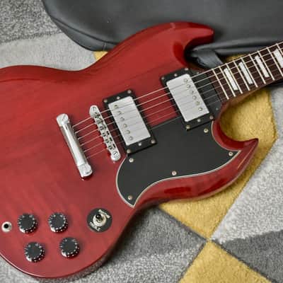 Vintage VS6 Reissued Series Double Cut c2003 - Cherry Red image 1