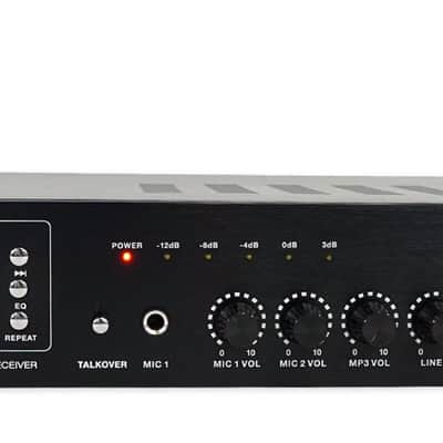 Rockville 70v Commercial/Restaurant Amplifier+2) Black Wall+4) Ceiling Speakers image 11