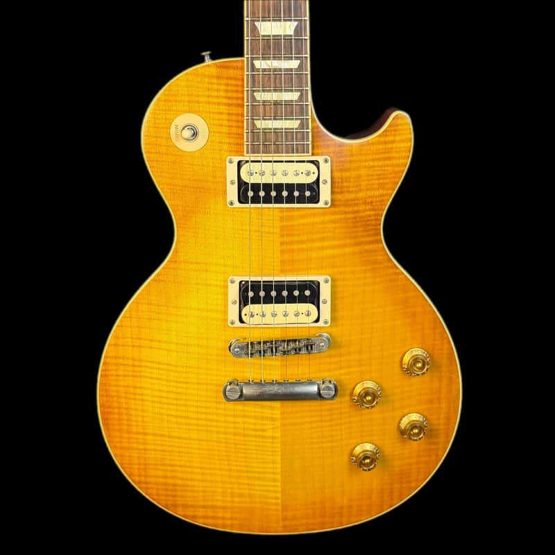 Gibson Les Paul Classic Faded Flame Top Honey Burst w/ Hardcase image 1