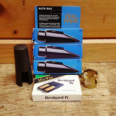 Rico Royal Graphtonite Alto Saxophone Mouthpiece(s) (2)B5 (1)A3 image 1