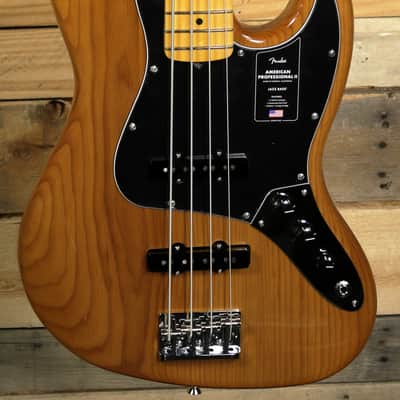 Fender American Professional II Jazz Bass Natural w/ Case image 2