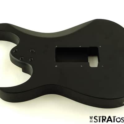 Ibanez GRGR330EX BODY GIO Series Poplar Guitar Parts Black Flat image 2