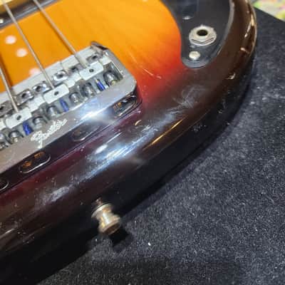 Fender Precision Bass with Maple Fretboard 1970 - 1983 - Sunburst image 16