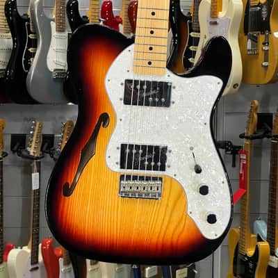 Fender   Classic Series 72 Telecaster Thinline Sunburst image 1