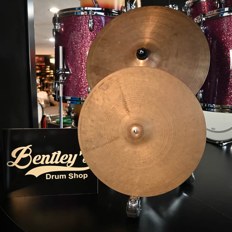 *RARE* Zildjian Istanbul 15" Hi-Hat Pair Cymbals w/ New Cold Stamp - 1,060g Top / 1,184g Bottom (Bag 4) image 1