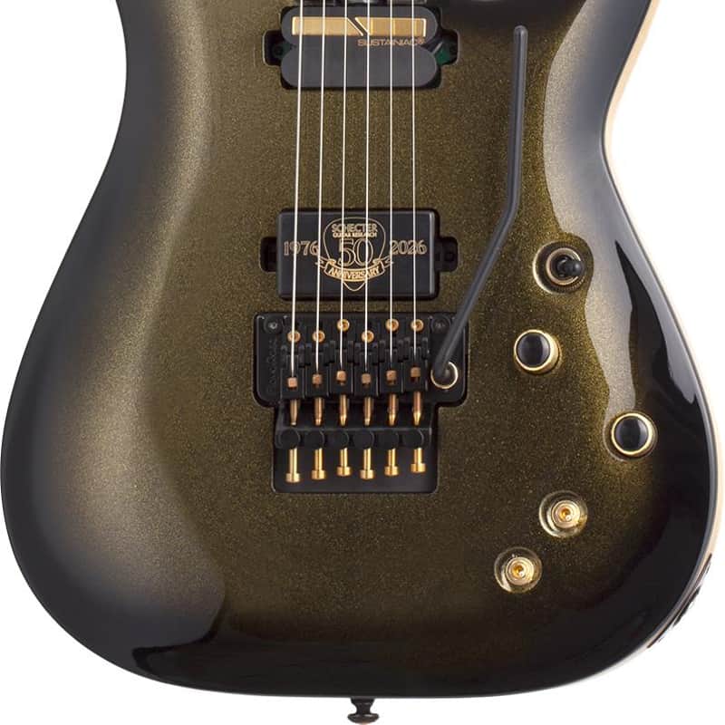 2025 Schecter 4137 Gold Burst