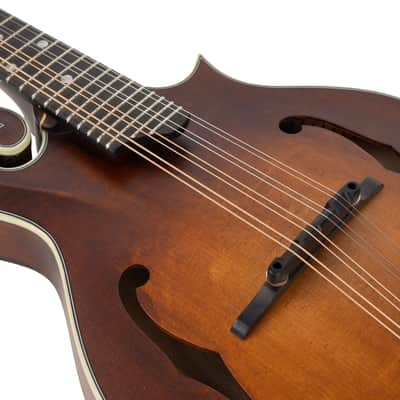Eastman MD315 F-Style Mandolin Adirondack Wide Neck - Amberburst image 8