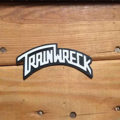 Trainwreck Amp Logo white / black image 1