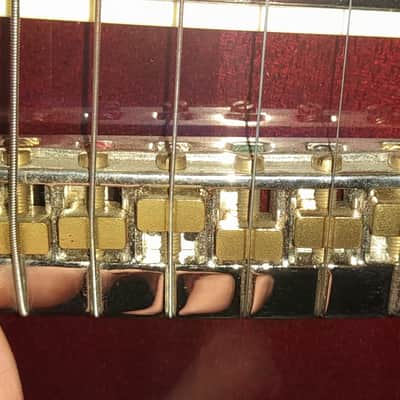 PRS SE Hollowbody Standard Fire Red Burst with hard case image 6