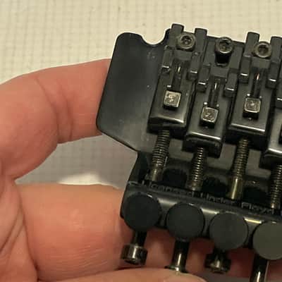 2000's Black Electric Guitar Licensed Floyd Rose Double Locking Tremolo Bridge image 11