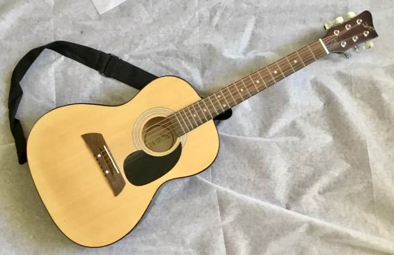 FIRST ACT Adam Levine Designer Series AL383 36” Acoustic Parlor 3/4 Guitar image 1