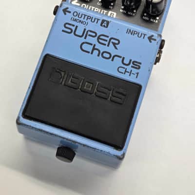 Boss CH-1 Super Chorus (Blue or Pink Label) 1989 - 2001 - Blue image 1