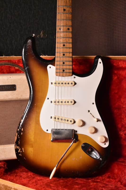 Fender stratocaster 1958 - sunburst image 1