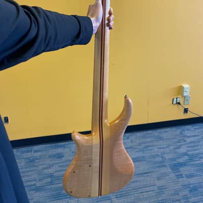 Padulla 5 String Thunder Bass Guitar 1990's Multi-wood image 10