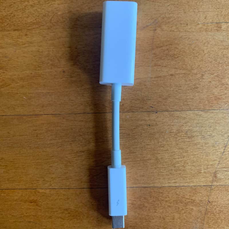 Apple  Thunderbolt 2 to FireWire 400 Adapter White image 1
