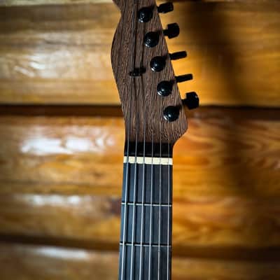 Telecaster Style Warmoth Guitar Reverse Headstock /w Bareknuckle Pickups image 3