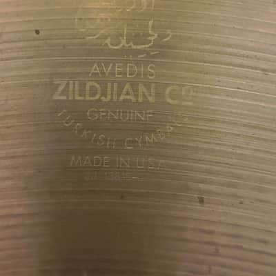 Zildjian 20" A Series Medium Ride Cymbal early 90's image 4