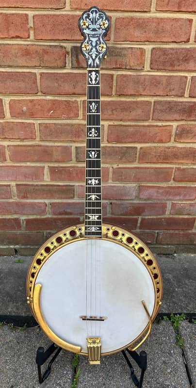 Rare Vintage Iucci Sinfonico Style 3 Tenor Banjo image 1