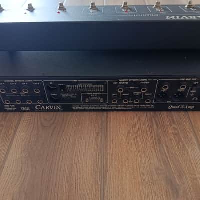 Carvin Quad-X-Amp Tube Preamp – Preamplificatore Valvolare image 2