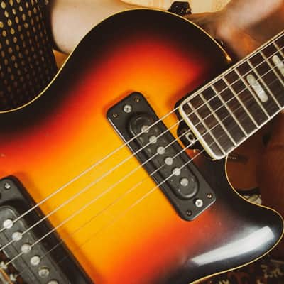 Musima Deluxe 25K GDR Rare Vintage Electric Guitar USSR Les Paul Melody Maker image 6