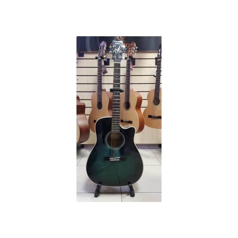 YAMAHA FG411C MAB Chitarra Acustica Amplificata image 1