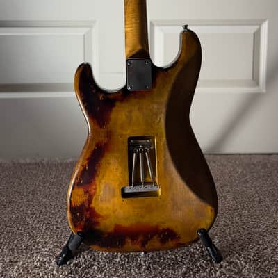 Nacho 2024 Early 60s Strat “Rory” - Aged Sunburst image 6