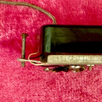 1960's Gibson P-90 Soapbar Guitar Pickup with Cover Vintage Circa 1966-1968 image 9