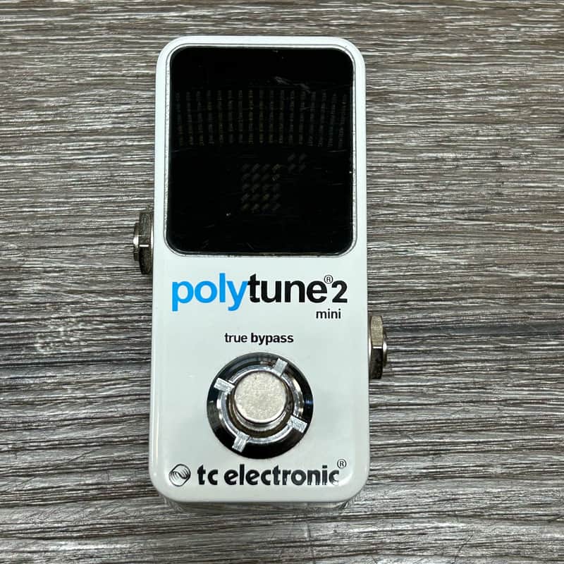 TC Electronic PolyTune 2 Mini Tuning Pedal 2010s - White image 1