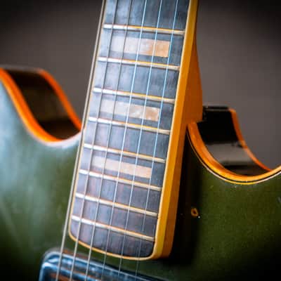 Fender Coronado II with Tremolo, Rosewood Fretboard 1967 - Extremly Rare Custom Color Charcoal Frost image 8