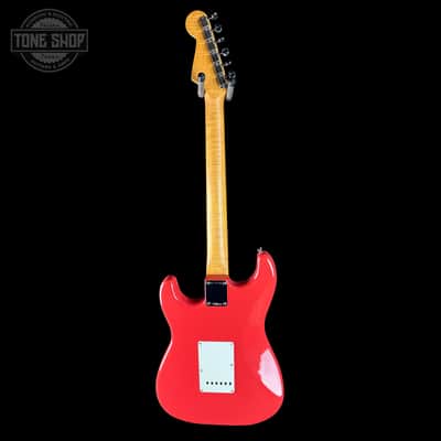 Fender Limited Edition American Vintage II 1961 Stratocaster RW Fiesta Red w/case image 4
