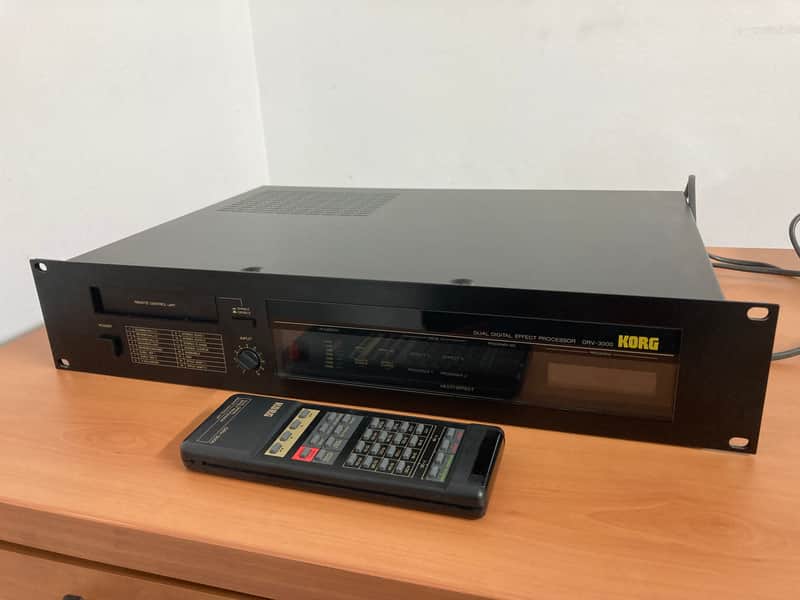 Korg DRV-3000 Dual Digital Effect Processor Vintage Rare image 1