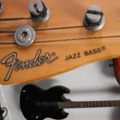 Fender Jazz Fretless MIJ Japanese bass guitar image 6