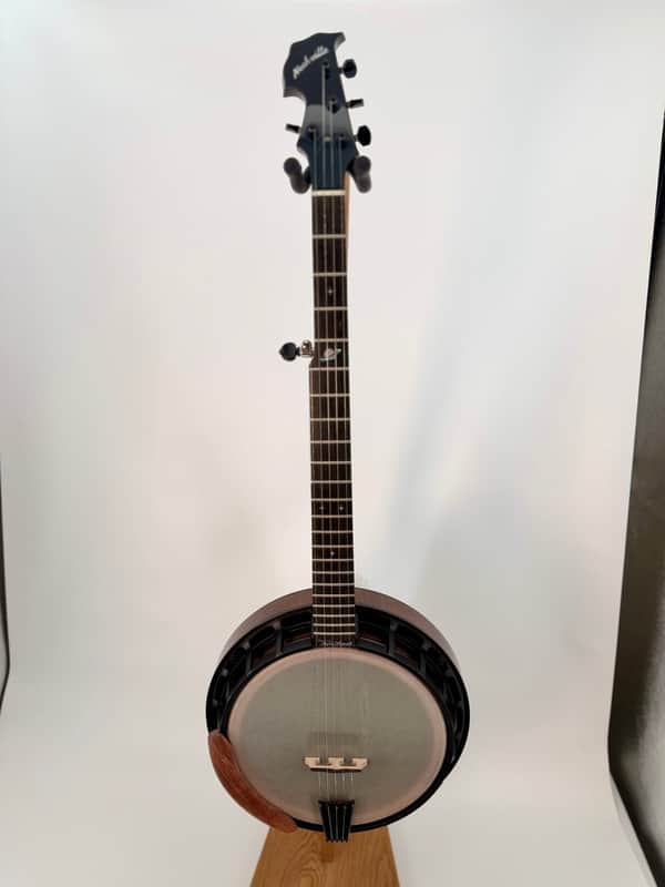 2021 Nechville Zeus 5-String Banjo, Curly Maple, Heli-Mount image 1
