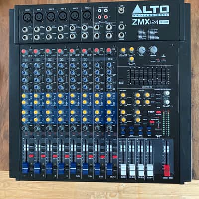 Alto Professional ZMX124 Mixer - FX - USB - Gig Bag | Reverb