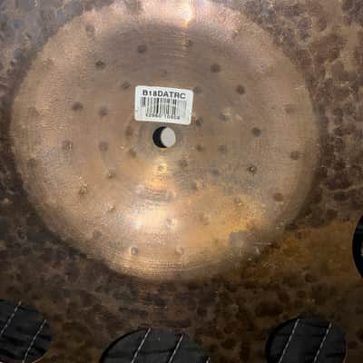 Meinl 18" Byzance Dark Trash Crash Cymbal 2021 - Present - Un-Lathed image 3
