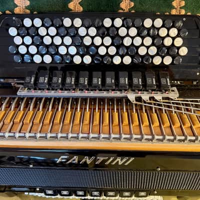 Fantini professional accordion mid 2010s - Black image 2