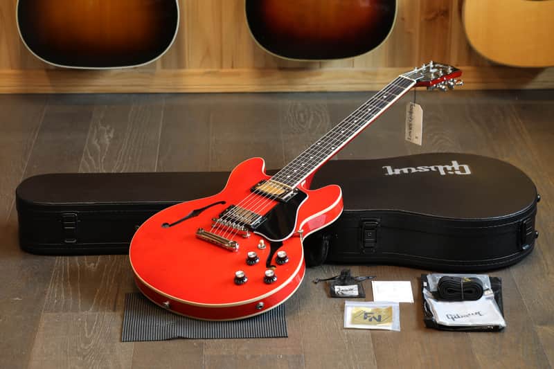 2024 Gibson ES-339 Semi-Hollow Electric Guitar Cherry Red Gloss + OHSC image 1