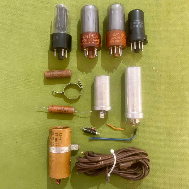 Lot of Vintage Tube Amp Parts - 1960s image 1