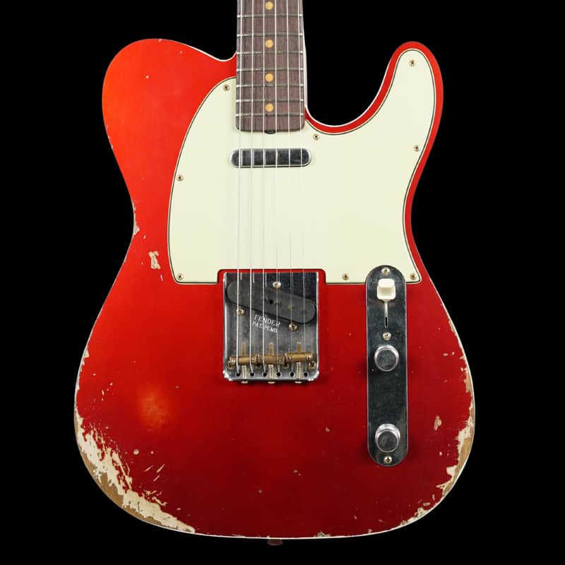 Fender Custom Shop 1960 Telecaster Custom 2025 - Candy Apple Red Heavy Relic